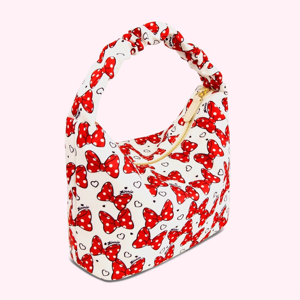 Stoney Clover Lane x Disney Scrunch Handle Bag - Minnie Mouse Bows - Picture 4 of 6